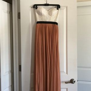 Summer formal dress corset top